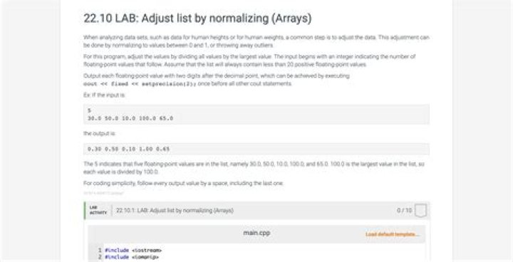 Adjust list by normalizing in java