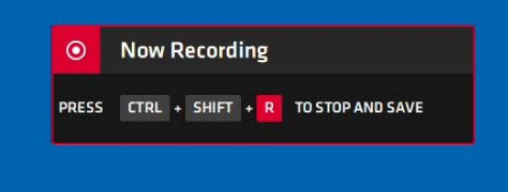 AMD Adrenaline how to disable "Now Recording" notification