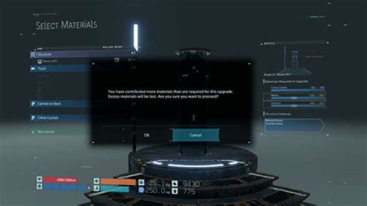 Can you split stacks of items?