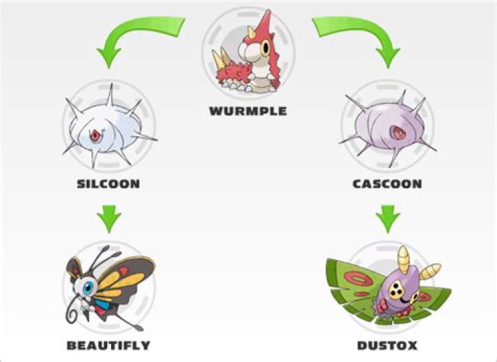 Determine whether Wurmple will evolve into Silcoon or Cascoon