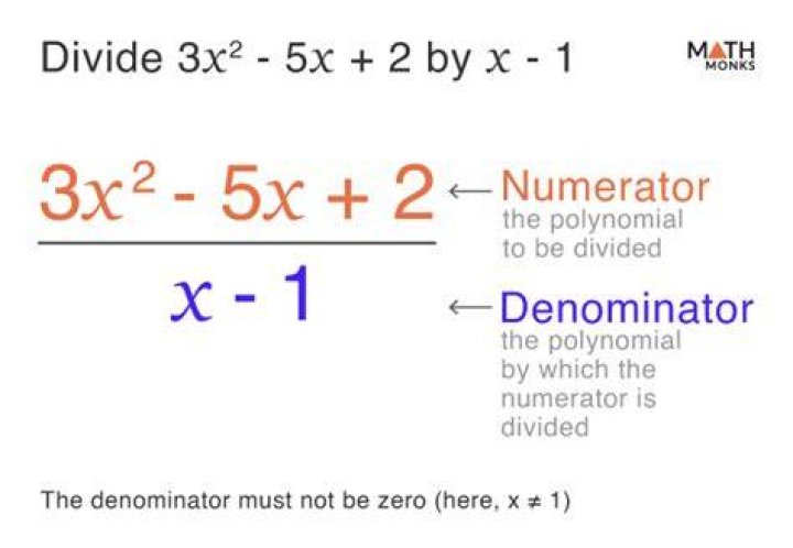 Dividing one equation by another equation