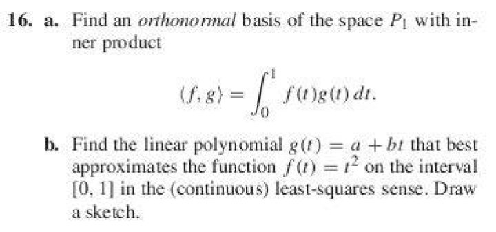 Finding an inner product for an orthonormal basis