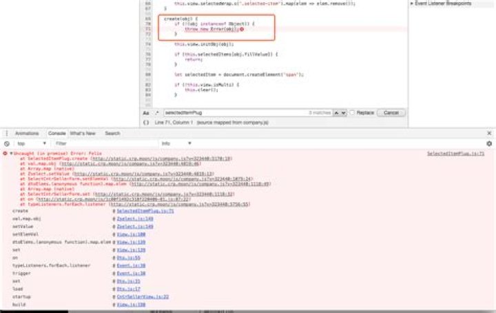 How can I get a JavaScript stack trace when I throw an exception?