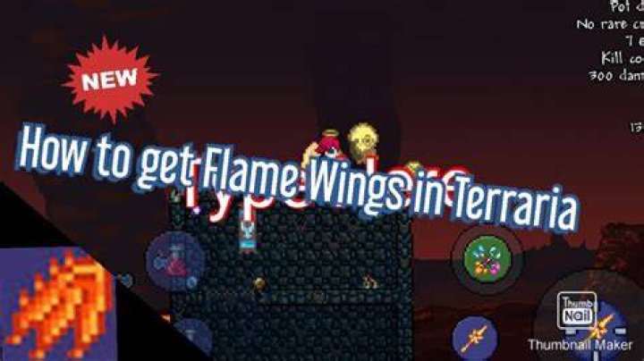 How do i get flame wings on terraria