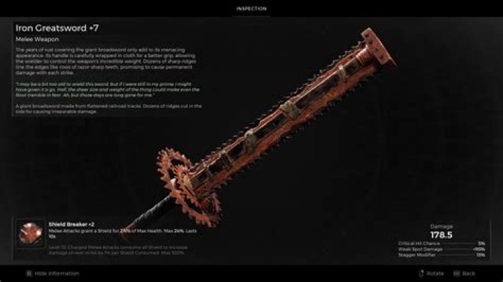 How do I use a melee weapon on a motorcycle?