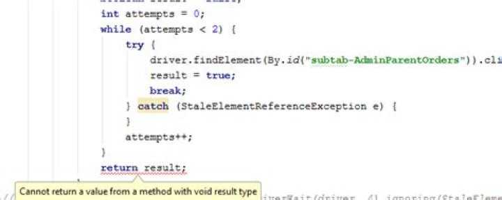 How to avoid "StaleElementReferenceException" in Selenium?