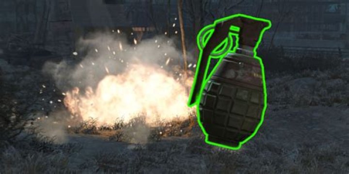 How to throw explosives, e.g. a grenade in Fallout 4?