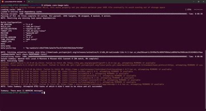 Install custom system image from network server