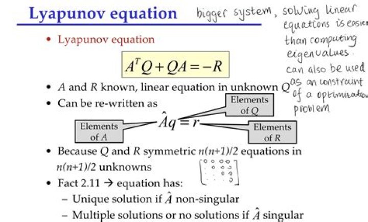 Solving lyapunov equation, Matlab has different solution, why?