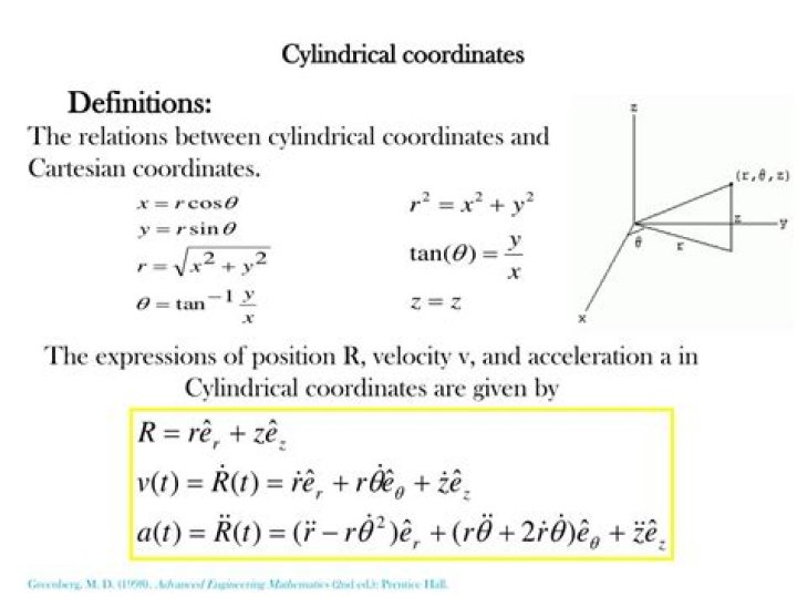 velocity and acceleration in cylindrical coordinates with $\dot{r} = 0$